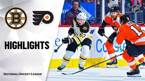 Nhl Highlights Bruins Flyers 11320 Youtube