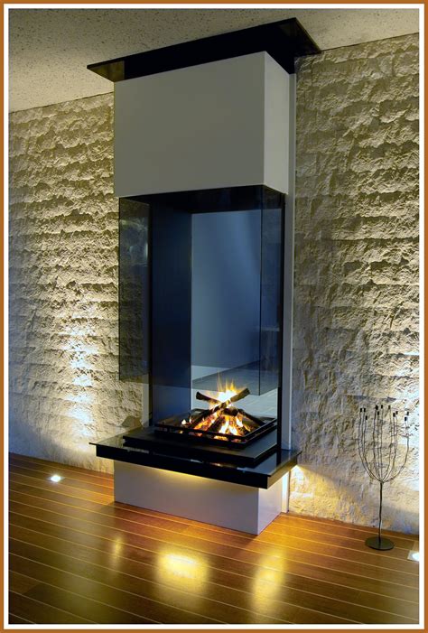Double Sided Fireplace Cheminée Double Faces Bloch Design Archinect