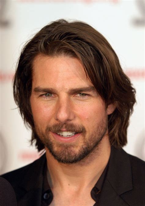 15 Hot Celebrity Guys Who Make The Man Bob Cool Tom Cruise Long Hair