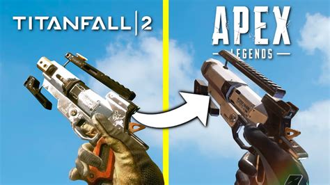 Titanfall 2 Vs Apex Legends — Weapons Comparison Youtube