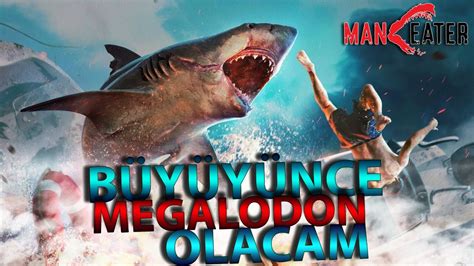 "BÜYÜYÜNCE MEGALODON OLCAM" ManEater Bölüm 4 "Türkçe" - YouTube