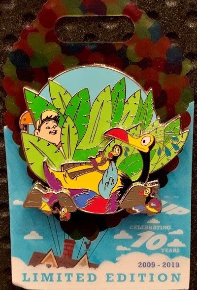 Disney Up 10th Anniversary Russell And Dug Spinning Pin Le 3000 New In