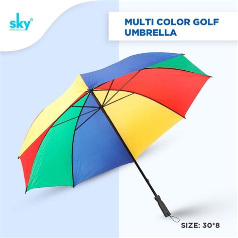 manual 30inch 8tar multi color golf umbrellas at rs 135 piece in new delhi id 14975598573