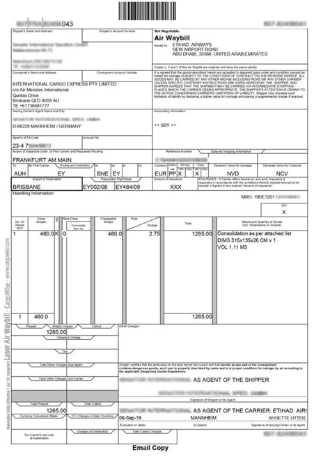 Bill Of Lading Explained The Complete Beginners Guide International Cargo Express