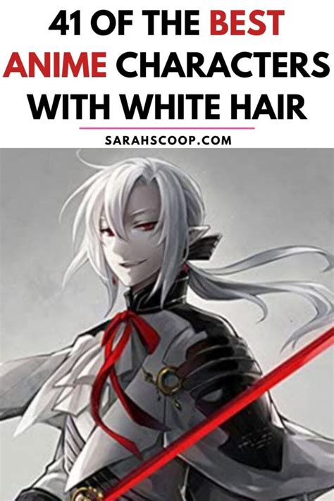 41 Of The Best White Haired Anime Characters Sarah Scoop