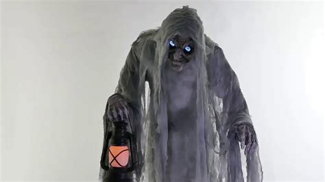Wailing Phantom Animated Prop Halloween Scary Life Size Ghost Haunted