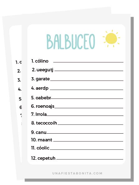5 imprimibles - juegos para baby shower - una fiesta bonita | debora | Pinterest | Babies