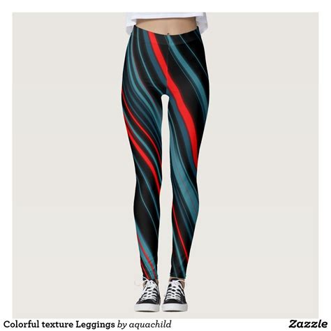 Colorful Texture Leggings Textured Leggings Leggings