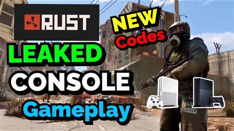 Rust Console Gameplay Footage Ps4 Pro Beta Leaked Youtube