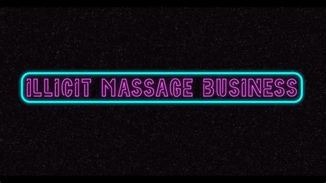What Is The Illicit Massage Industry Youtube