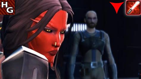 Swtor Sith Warrior Ds Female Korriban Judge Executioner Prologue Youtube