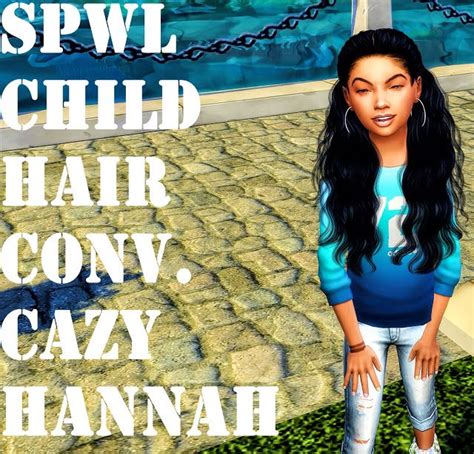 Hair For Child By Sheplayswithlifeee With Images Sims