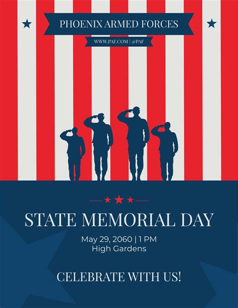 Free Memorial Day Flyer Templates And Examples Edit Online And Download
