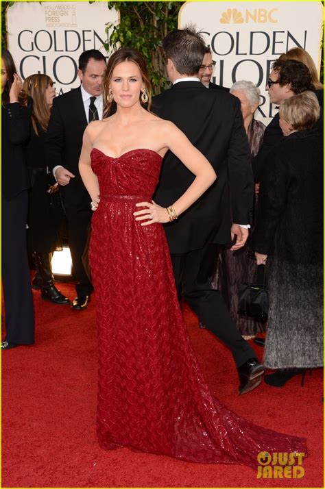 Jennifer Garner And Ben Affleck Golden Globes 2013 Red Carpet Photo