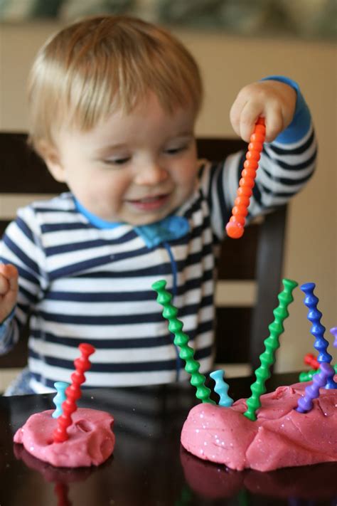 Introducing Playdough To Babies And Toddlers