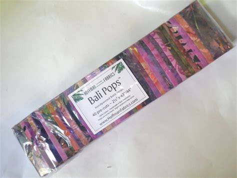 Bali Pops Wild Berry Jelly Roll Hoffman Fabric Strips Bp From Brickcity On Etsy Studio