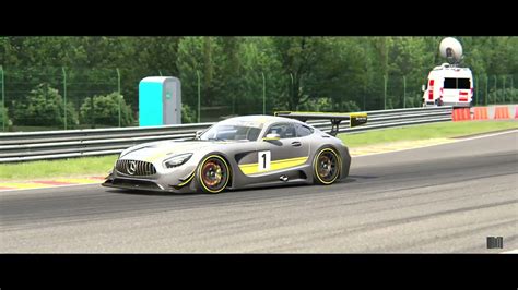Assetto Corsa Mercedes Amg Gt Spa Francorchamps Youtube