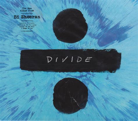 Ed Sheeran ÷ Divide Cd Album Deluxe Edition Discogs