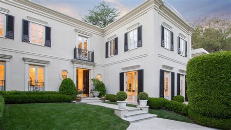 Understated Elegance Of A Palladian Inspired Home In Beverly Hills