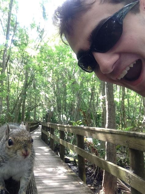 Teens Selfie With Squirrel Turns Scary The Washington Post
