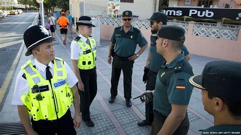 british cops in magaluf say first patrols went well bbc newsbeat