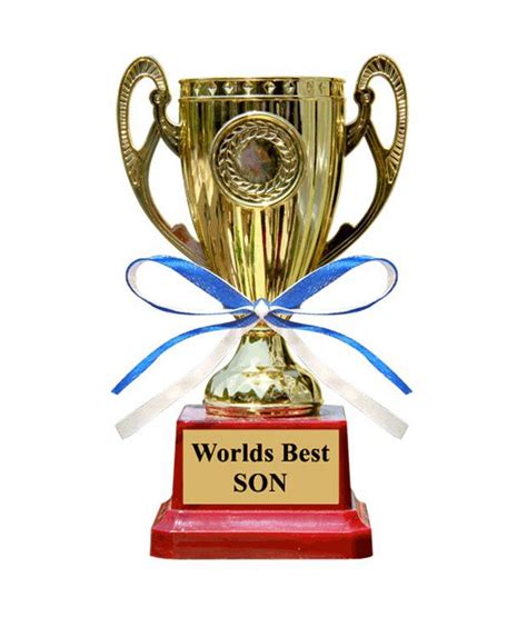 Maybe you would like to learn more about one of these? Everyday Gifts Worlds Best Son Trophy: Buy Everyday Gifts ...