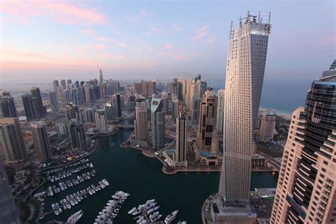 Cayan Tower In Dubai Tallest Twisted Building In The