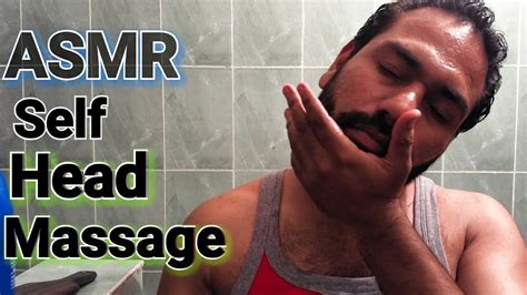 Asmr Self Head Massage With Neck Cracking Youtube