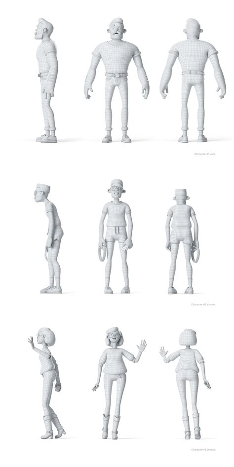 3d character Technology Robots Robots | 3d character, Cartoon character design, Character design 