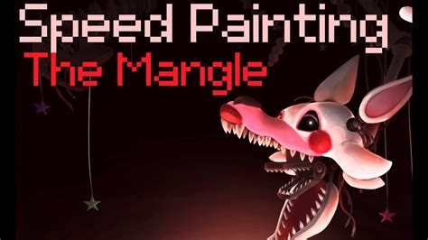 The Mangle Fnaf 2 • Speed Painting • Fanart Friday Youtube