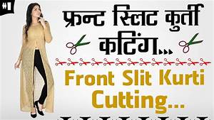 Kurti Front Slit Kurti Cutting In Hindi Part 1