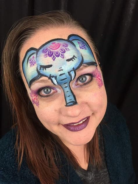 Elephant Face Painting Artofit