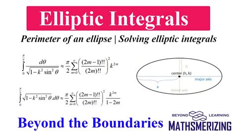 Elliptic Integrals Beyond The Boundaries Perimeter Of An Ellipse