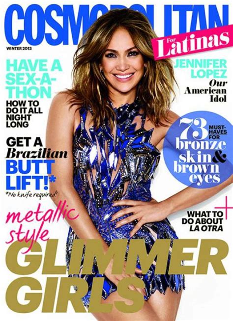 Jennifer Lopez Leggy Cosmo For Latinas Winter Issue Celebsla Com