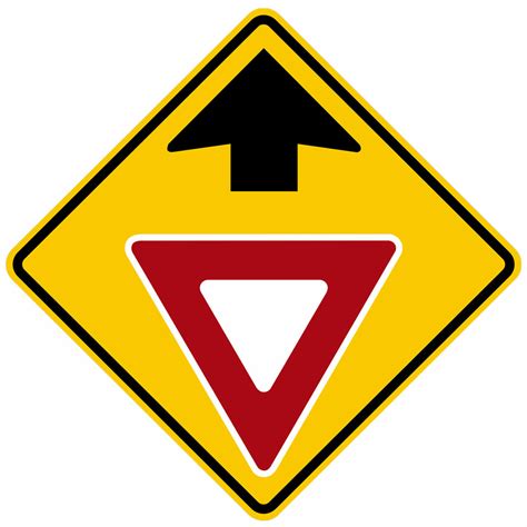 Yield Ahead Sign | Yield Ahead Symbol | Reflective Traffic Signs