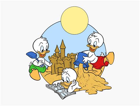Huey Dewey And Louie Summer Free Transparent Clipart Clipartkey