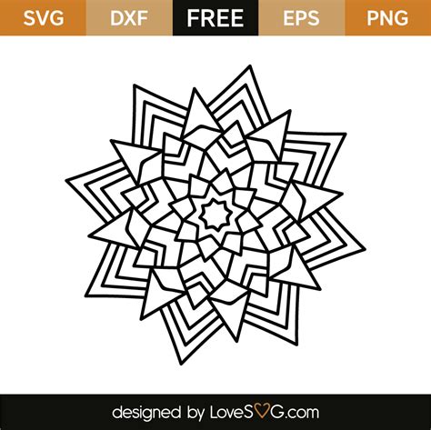 Mandala - Lovesvg.com