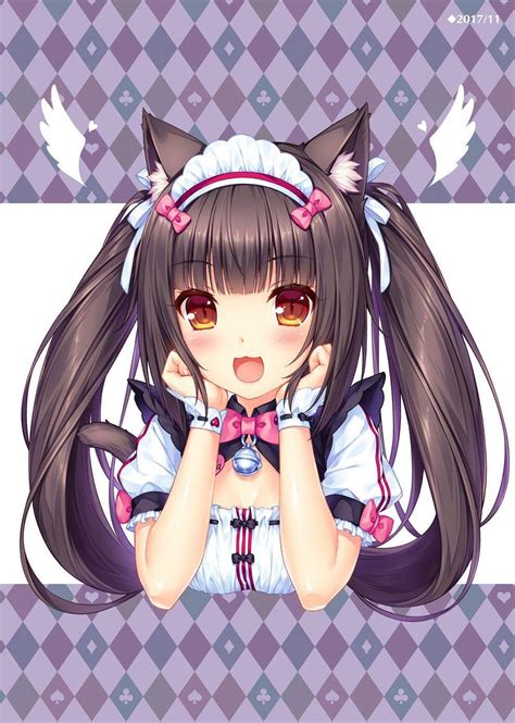 Neko Anime Girls Phone Wallpapers Wallpaper Cave