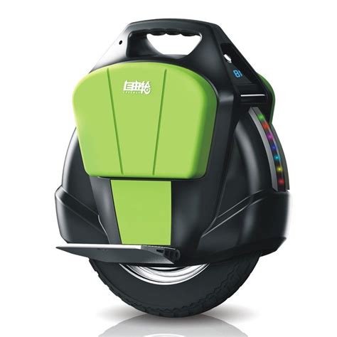 Freeman A4 Self Balancing Electric Unicycle 132wh 14 Inch Black And Green