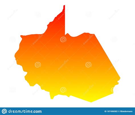 Map Of Madre De Dios Stock Vector Illustration Of Dios