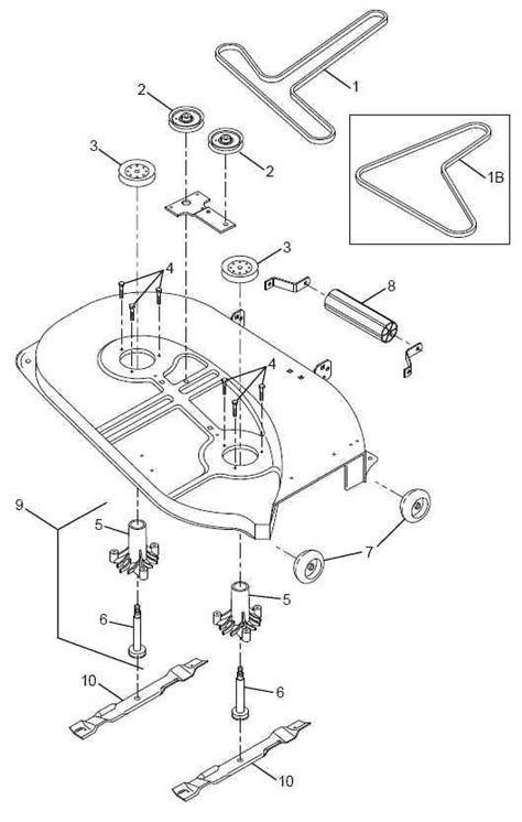 Craftsman Inch Mower Deck Parts Diagram Reviewmotors Co