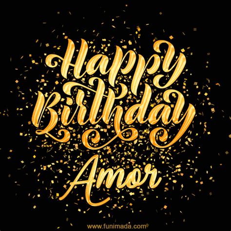 Happy Birthday Card For Amor Download  And Send For Free