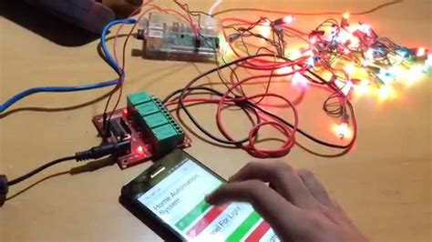 How To Control Christmas Lights Using Raspberry Pi Using Relay With