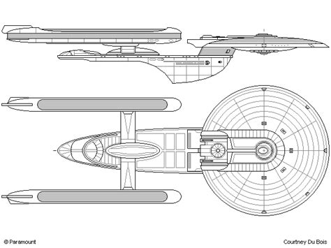 Federation Starfleet Class Database Excelsior Prototype Uss