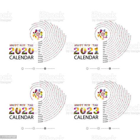 Calendar 2020 20212022 And 2023 Calendar Templatecalendar Designyearly