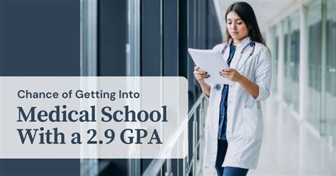 Chance Of Getting Into Med School With A 29 Gpa Prep For Med School