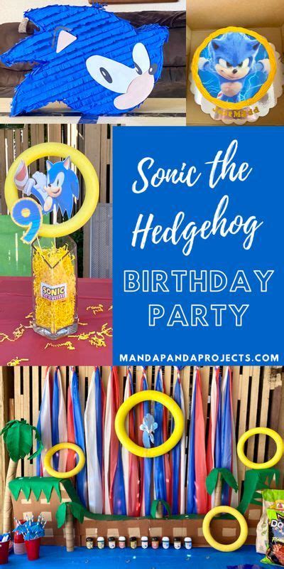 Sonic Birthday Parties Sonic Party Birthday Party Games 8th Birthday