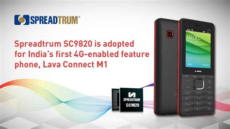 Spreadtrum Lte Soc Platform Is Adopted For Indias First 4g Enabled