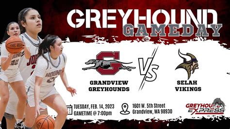 Girls Varsity Basketball District Playoffs Grandview Greyhounds Vs
