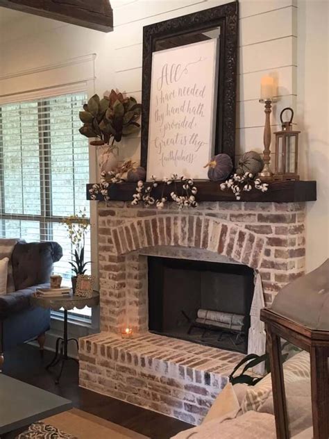23 Best Brick Fireplace Ideas To Make Your Living Room Inviting In 2020